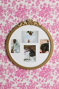 Round 19” x 21” Wall Mounted Picture Frame