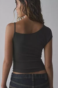 UO Daria Asymmetrical One-Shoulder Cropped Top