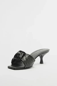 Schutz Kareena Knot Mule Heel