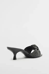 Schutz Kareena Knot Mule Heel