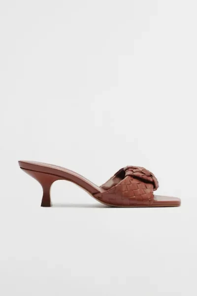 Schutz Kareena Knot Mule Heel