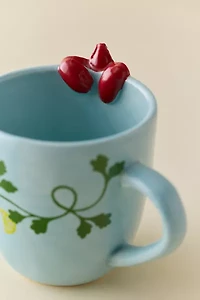 Hanging Lobster Ceramic Mug
