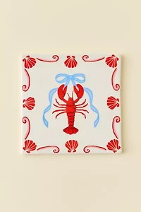 Graphic Ceramic Trivet