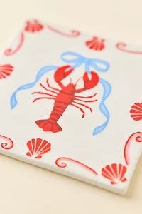 Graphic Ceramic Trivet