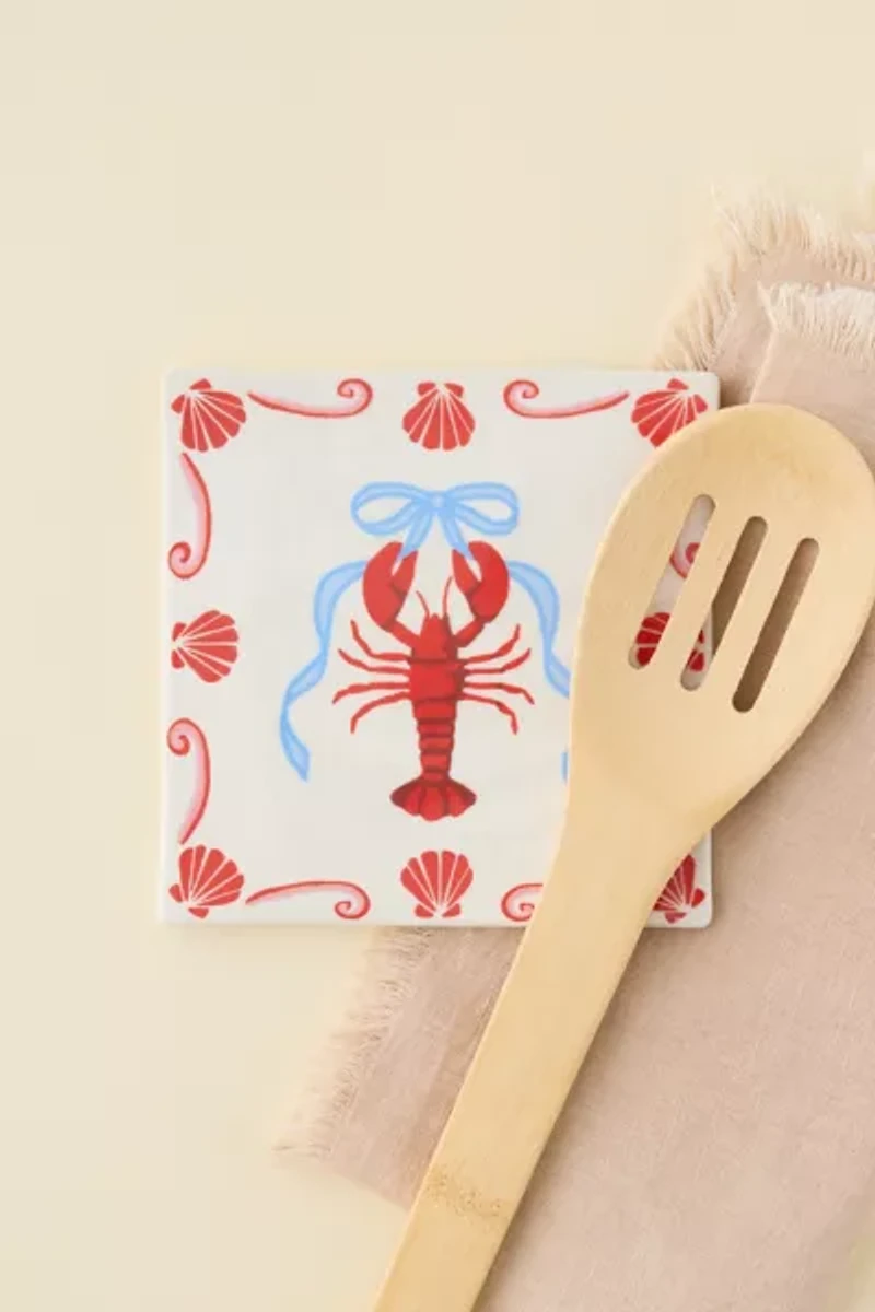 Graphic Ceramic Trivet