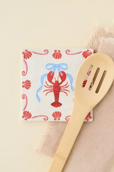 Graphic Ceramic Trivet