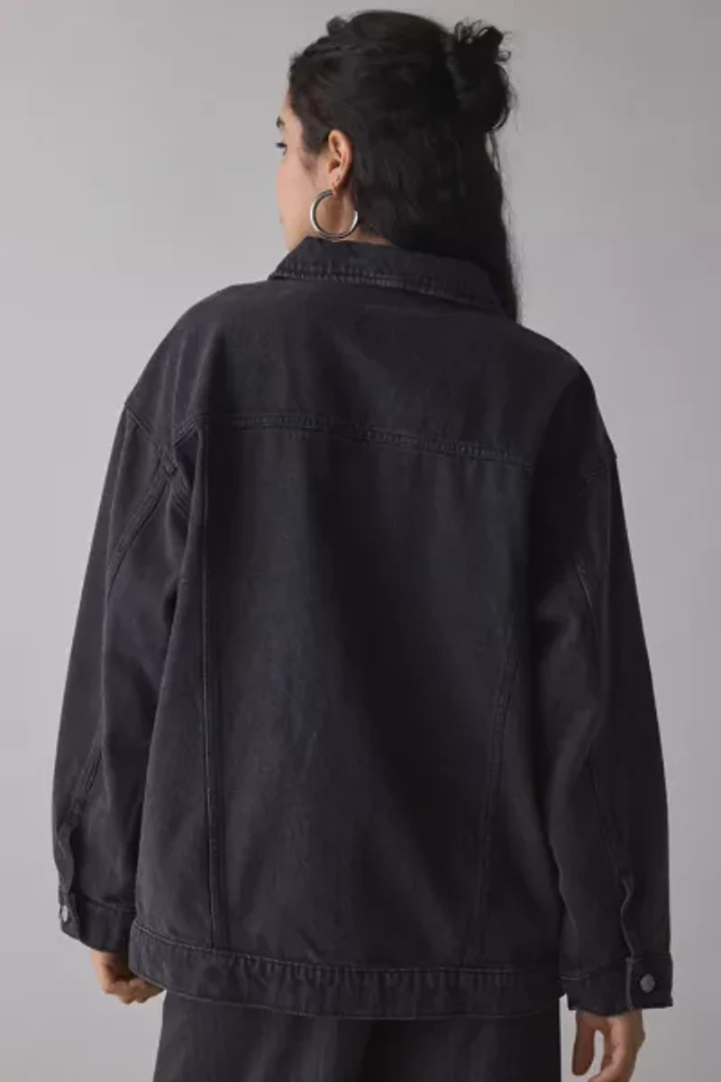 BDG Maya Oversized Denim Trucker Jacket