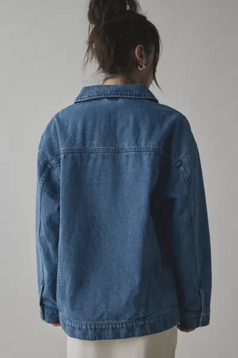 BDG Maya Oversized Denim Trucker Jacket