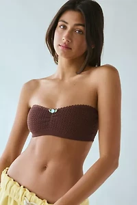 Out From Under Piper Pinch-Front Bandeau Bra Top