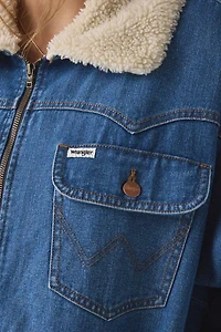 Wrangler Oversized Denim Bomber Jacket