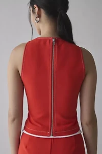 by.DYLN Miranda V-Neck Crop Top