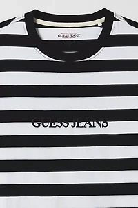 GUESS JEANS Stripe Pattern Tee