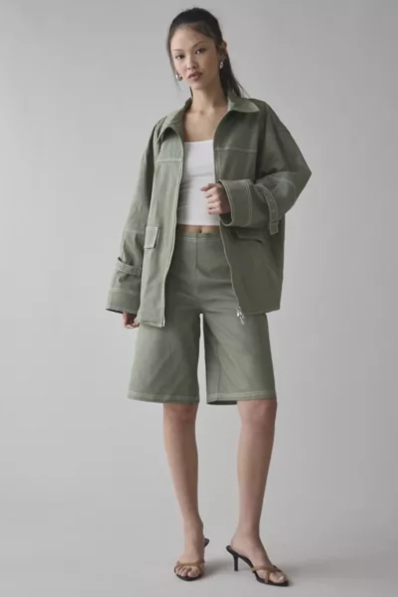 by.DYLN Rhomona Canvas Chore Jacket