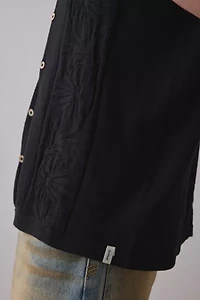 The Critical Slide Society Access Knit Short Sleeve Polo Sweater