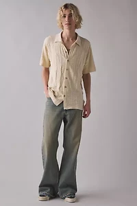 The Critical Slide Society Rails Knit Short Sleeve Sweater