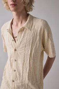 The Critical Slide Society Rails Knit Short Sleeve Sweater