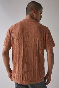 The Critical Slide Society Rails Knit Short Sleeve Sweater
