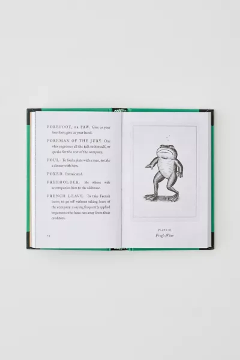 A Pocket Dictionary Of The Vulgar Tongue By Captain Francis Grose