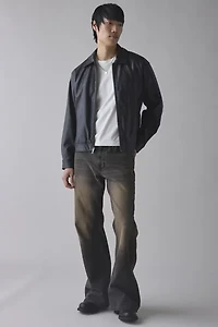 BDG Faux Leather Zip Jacket