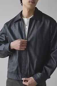 BDG Faux Leather Zip Jacket