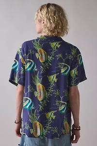 The Critical Slide Society Gilligan Patterned Resort Shirt