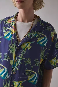 The Critical Slide Society Gilligan Patterned Resort Shirt