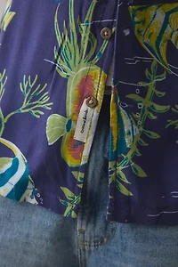 The Critical Slide Society Gilligan Patterned Resort Shirt