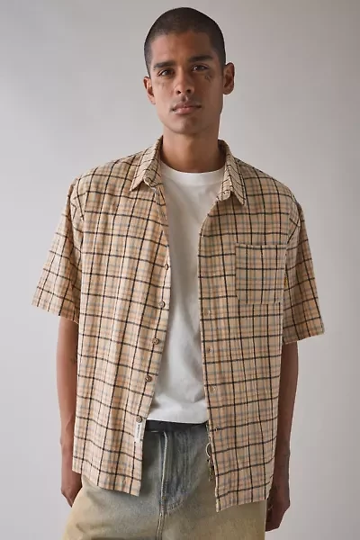 The Critical Slide Society Fred Plaid Short Sleeve Shirt