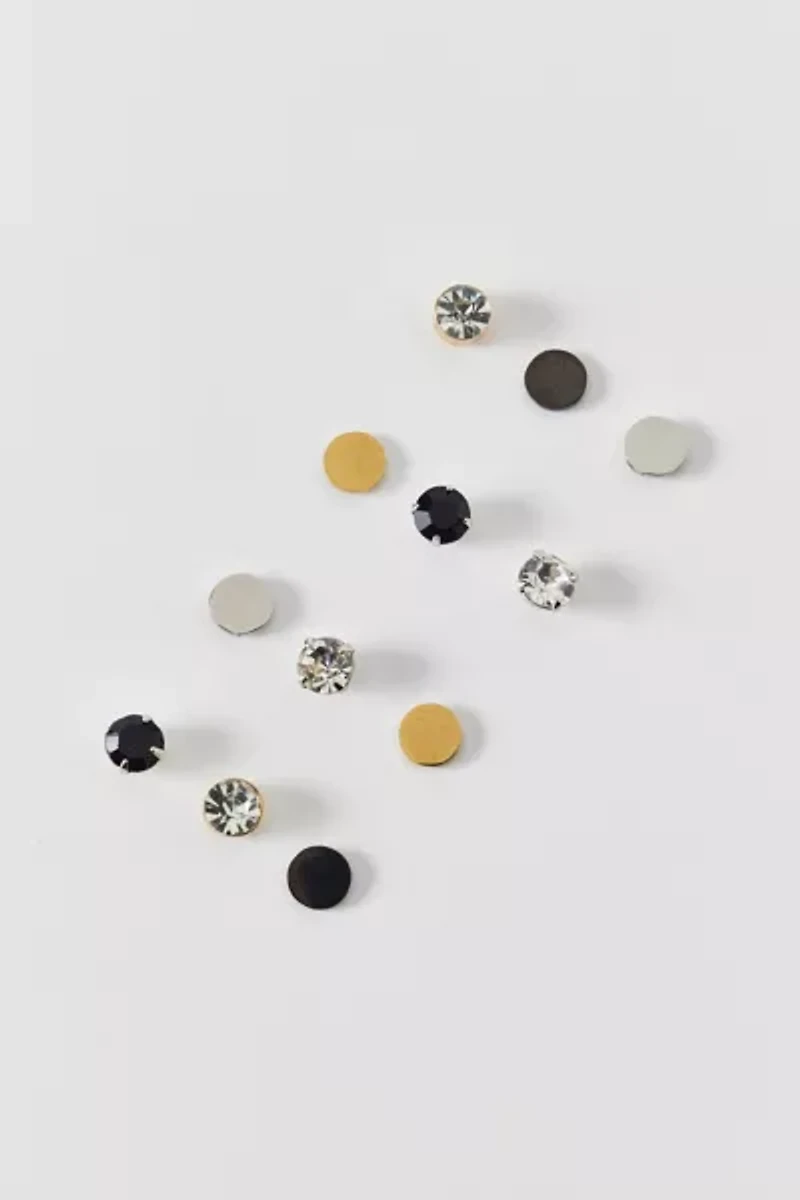 Essential Stainless Steel Stud Earring Set