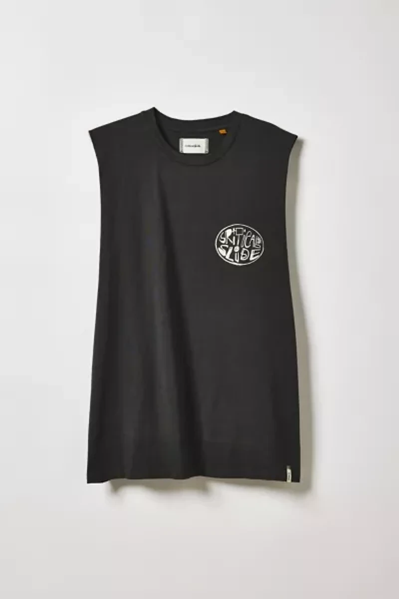 The Critical Slide Society Cogs Graphic Muscle Tee