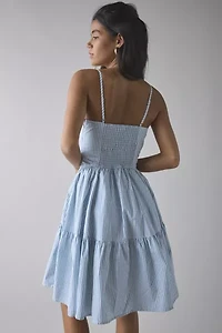 Kimchi Blue Grace Cotton Fit-And-Flare Knee Length Dress