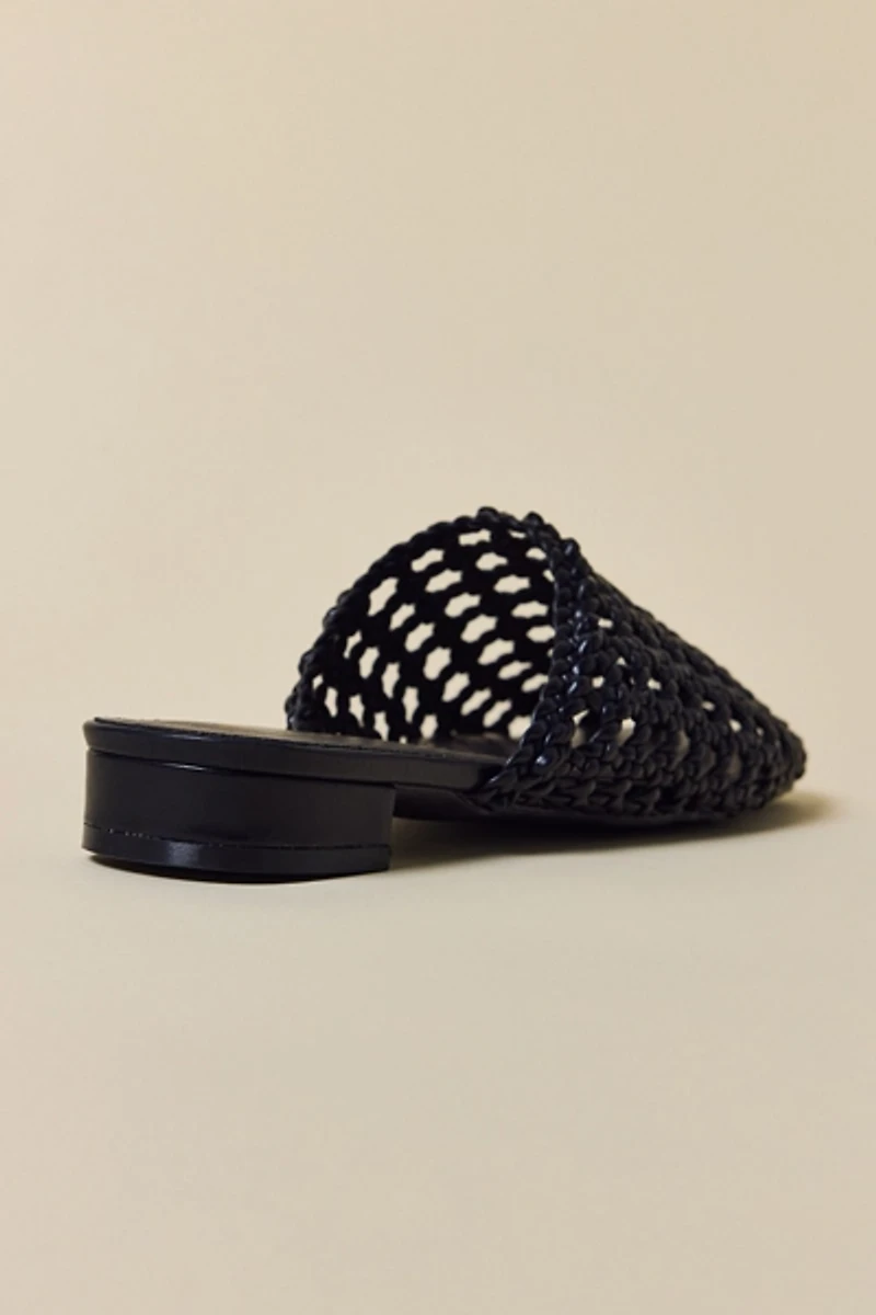 Azalea Wang Kismet Woven Mesh Mule