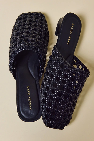 Azalea Wang Kismet Woven Mesh Mule