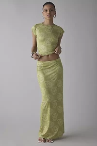 Hosbjerg Tohana Blossom Green Baby Tee