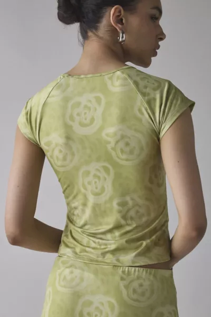 Hosbjerg Tohana Blossom Green Baby Tee