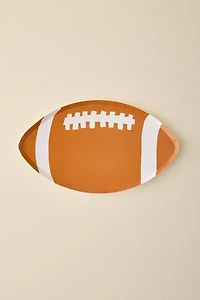 Football Shaped Paper Plate Set