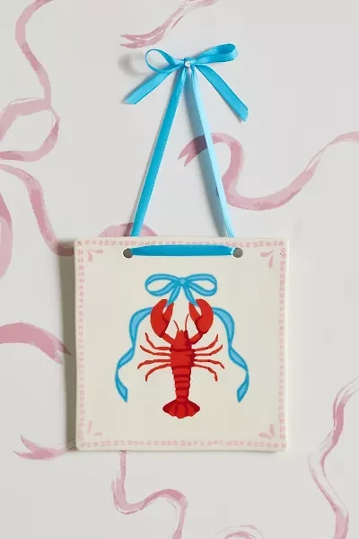 Hamptons Icon Ceramic Tile Wall Hanging