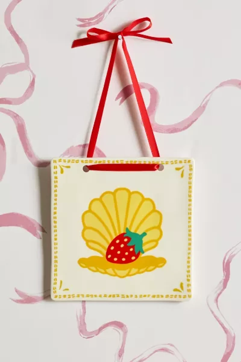 Hamptons Icon Ceramic Tile Wall Hanging