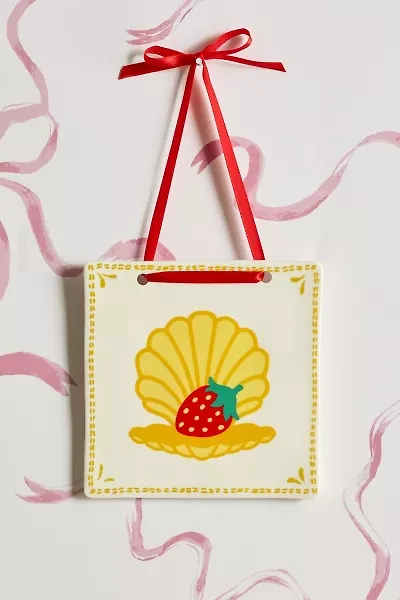 Hamptons Icon Ceramic Tile Wall Hanging