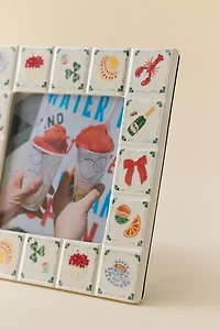 Hamptons Tile Ceramic 5” x 5” Picture Frame