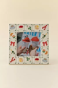 Hamptons Tile Ceramic 5” x 5” Picture Frame