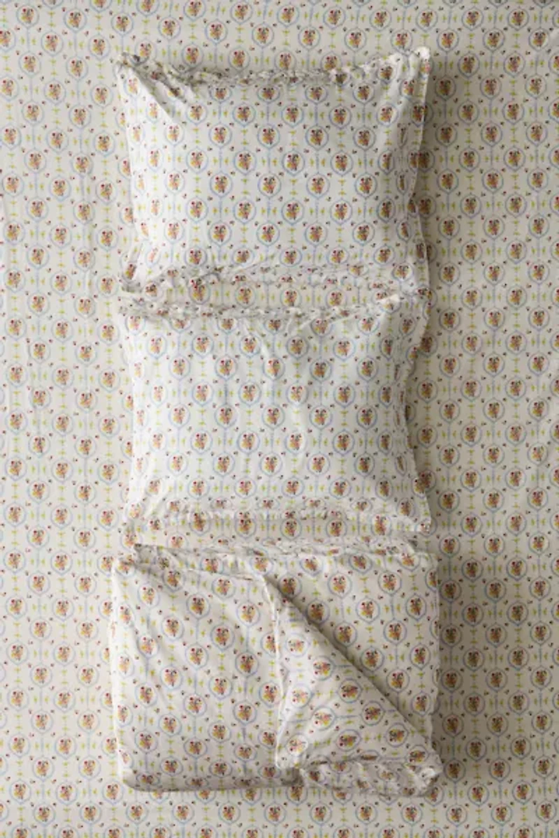 Studio Sweet Posie Vignette Brushed Cotton Duvet Cover Set