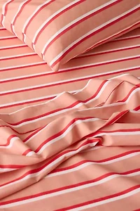 Double Stripe Brushed Cotton Sheet Set