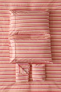 Double Stripe Brushed Cotton Sheet Set