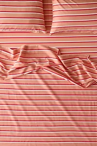 Double Stripe Brushed Cotton Sheet Set