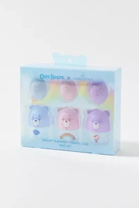 Impressions Vanity Co. Care Bears Makeup Sponge & Travel Case Set