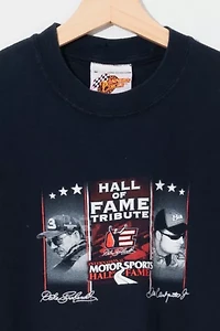 Vintage Y2K Nascar Dale Earnhardt Jr. Hall Of Fame Graphic T-Shirt