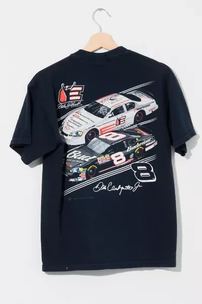 Vintage Y2K Nascar Dale Earnhardt Jr. Hall Of Fame Graphic T-Shirt