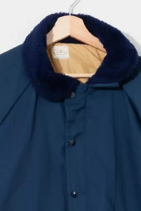 Vintage 1970s Furry Collar Deck Jacket