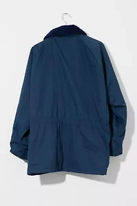 Vintage 1970s Furry Collar Deck Jacket